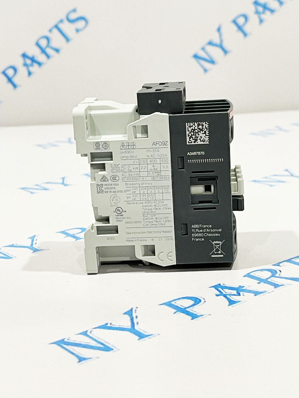 ABB Contactor AF09Z-30-01-23-NYPARTS.COM