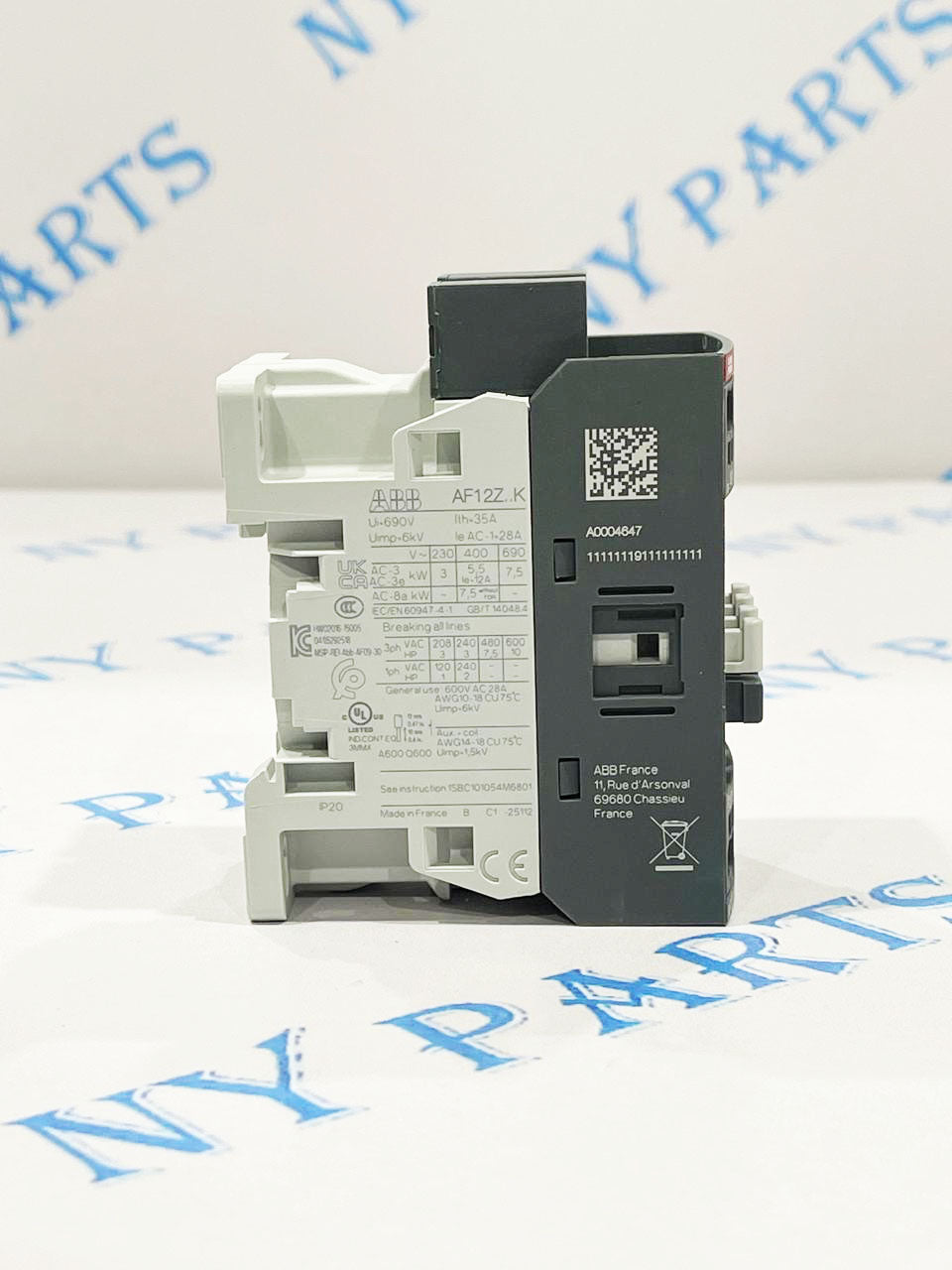 ABB Contactor AF12Z-30-10K-22-NYPARTS.COM