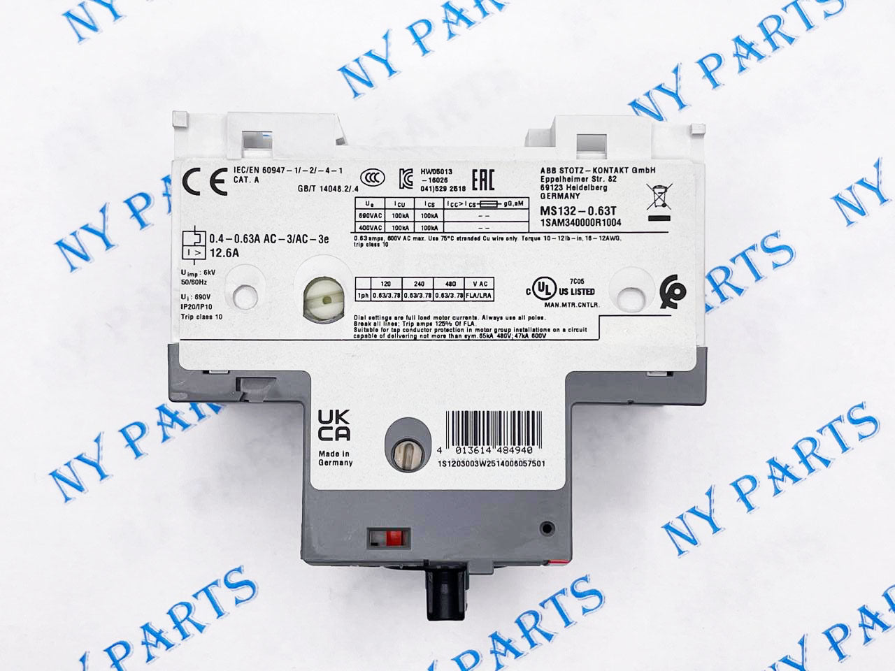 ABB Contactor MS132-0.63T
