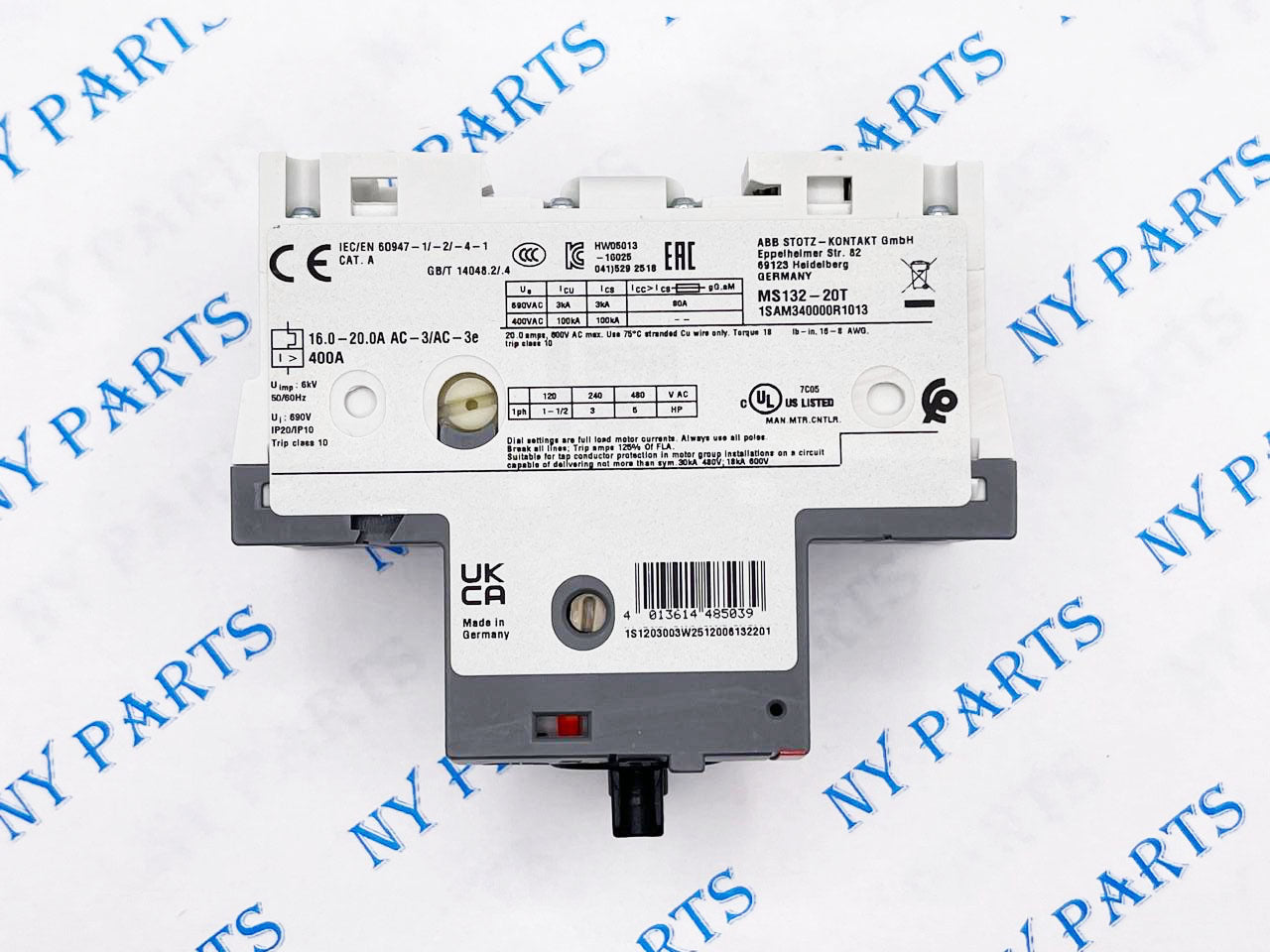 ABB Contactor & Starter MS132-20T