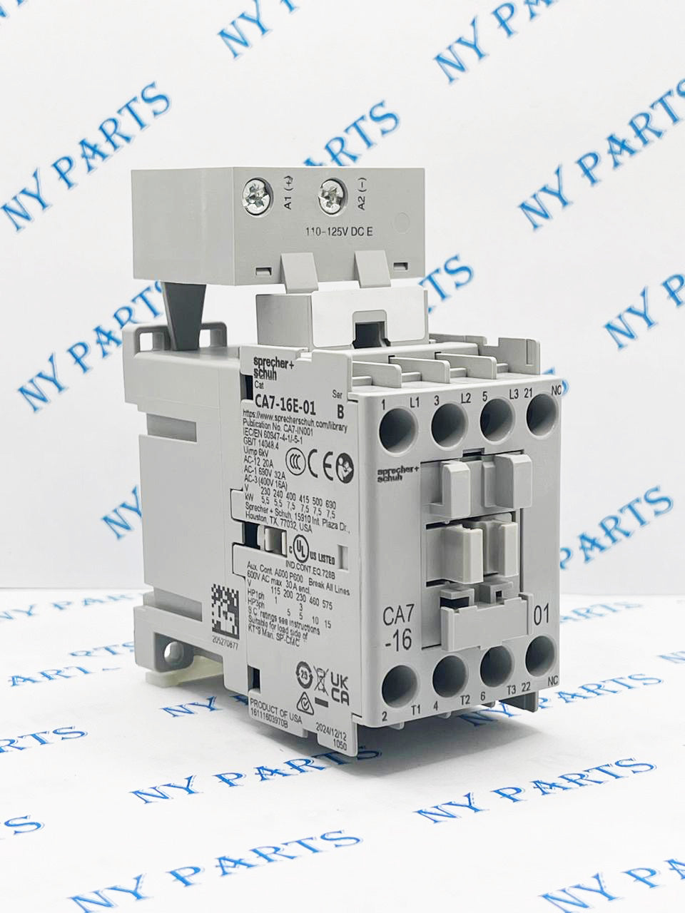 Sprecher + Schuh Contactor CA7-16E-01-110E