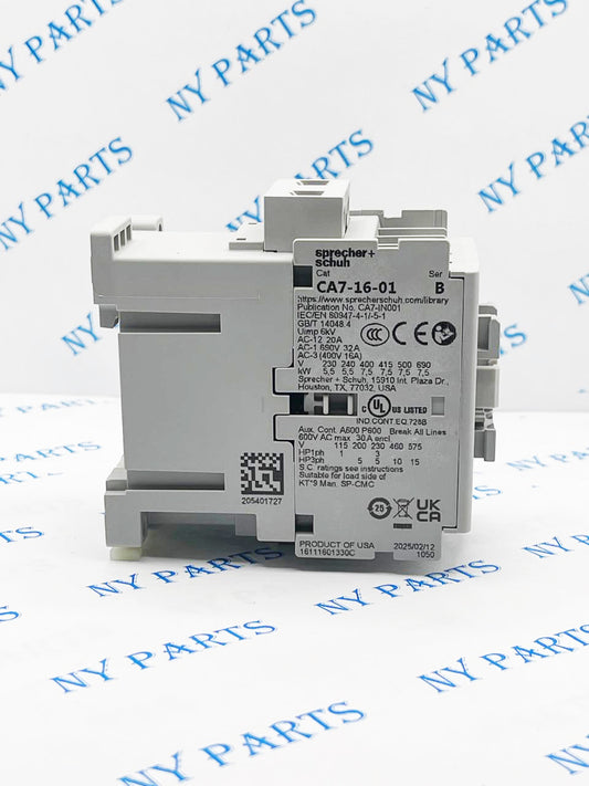 Sprecher + Schuh Contactor CA7-16-01-120
