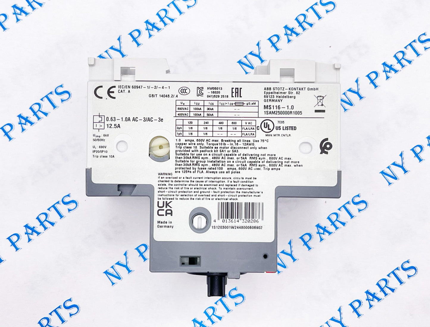 ABB Contactor MS116-1.0