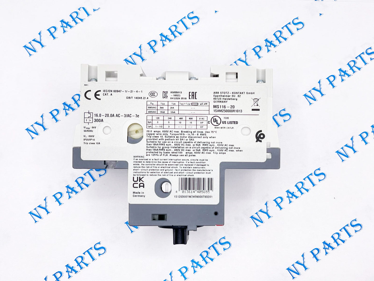 ABB Contactor MS116-20