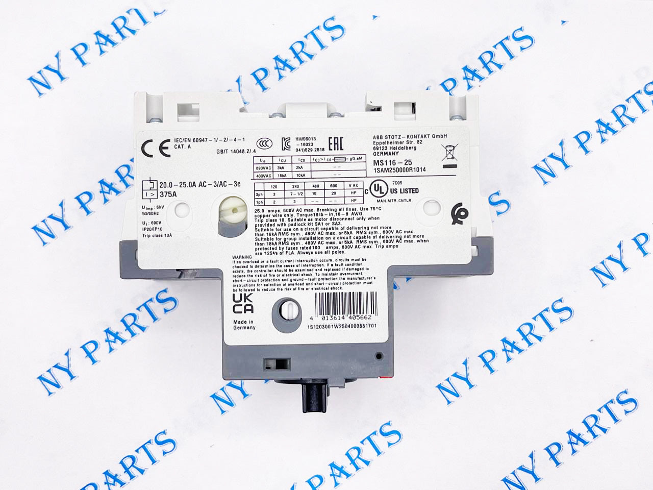 ABB Contactor MS116-25