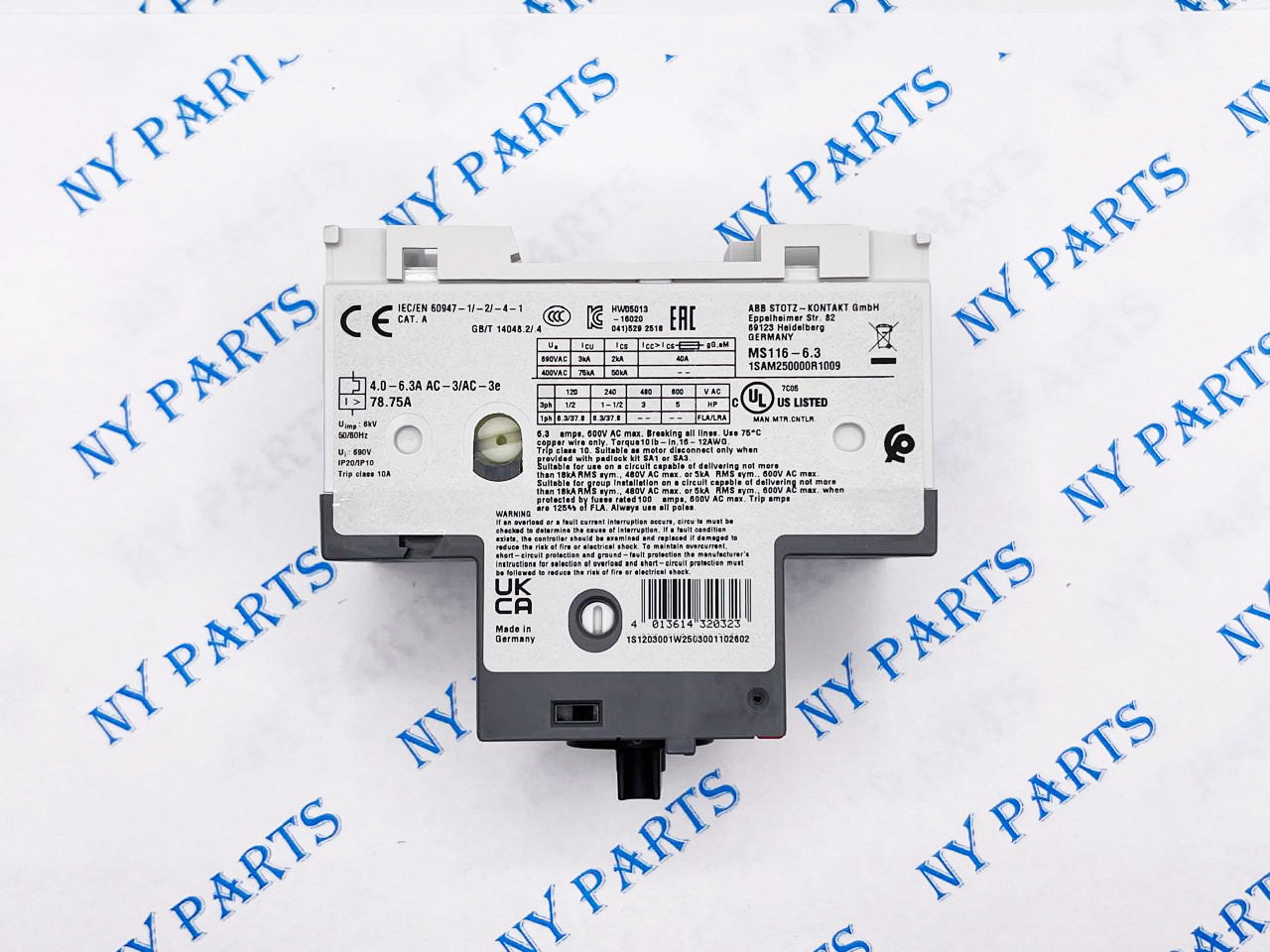 ABB Contactor MS116-6.3