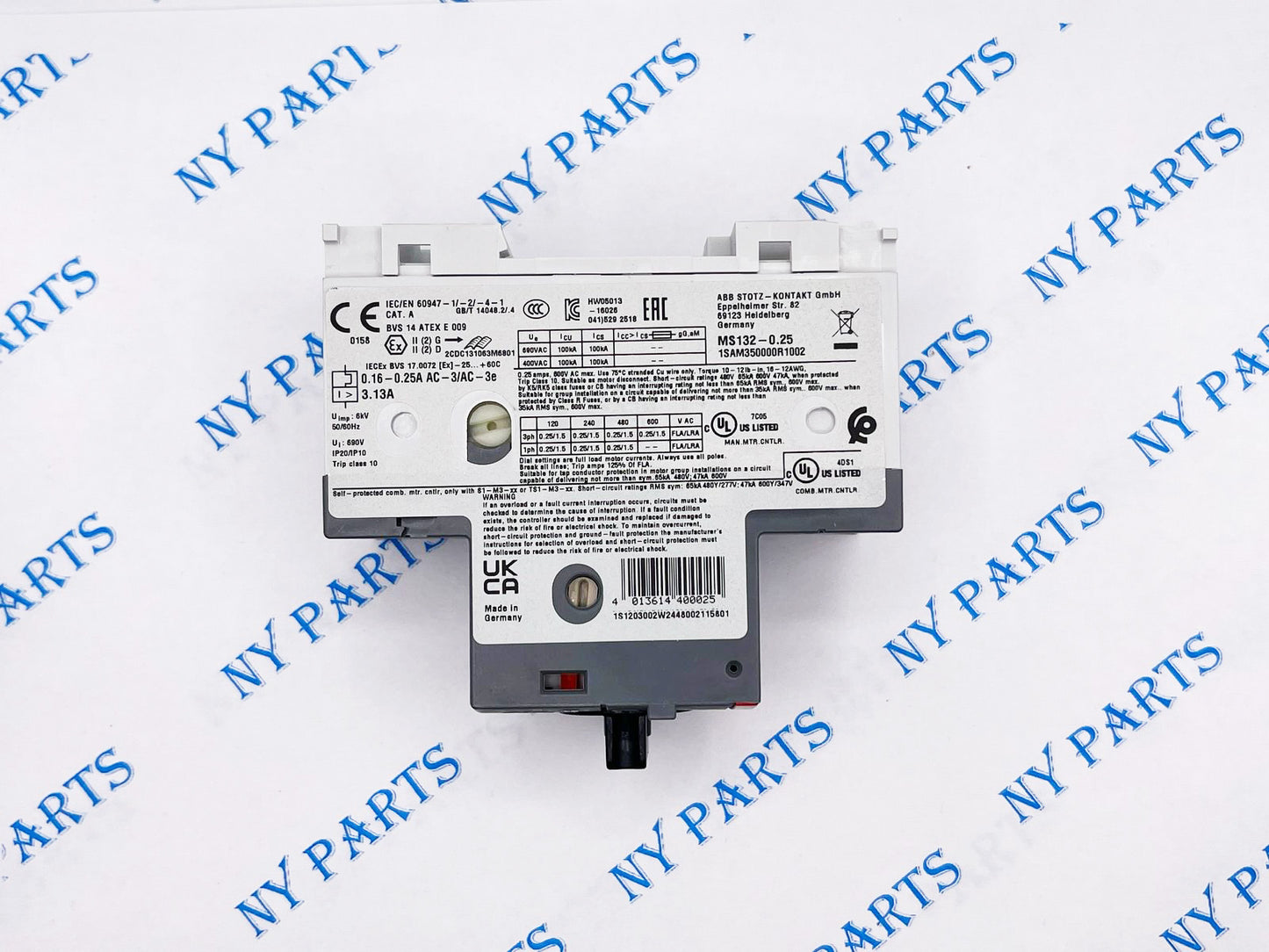 ABB Contactor MS132-0.25