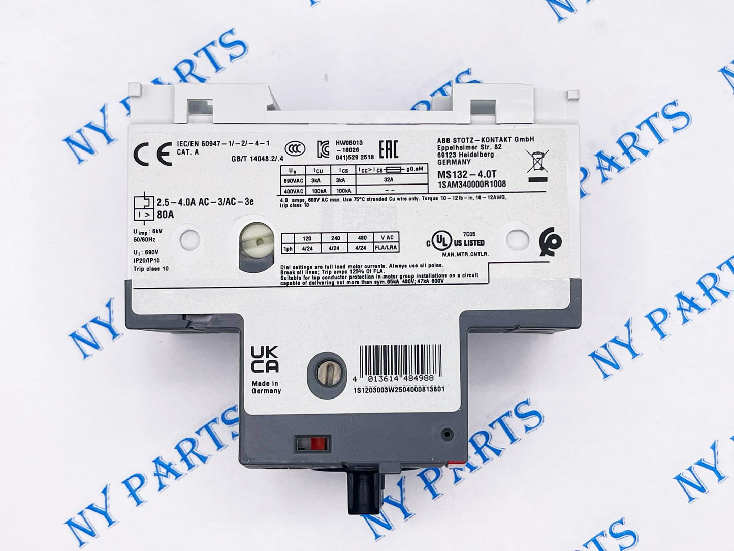 ABB Contactor MS132-4.0T