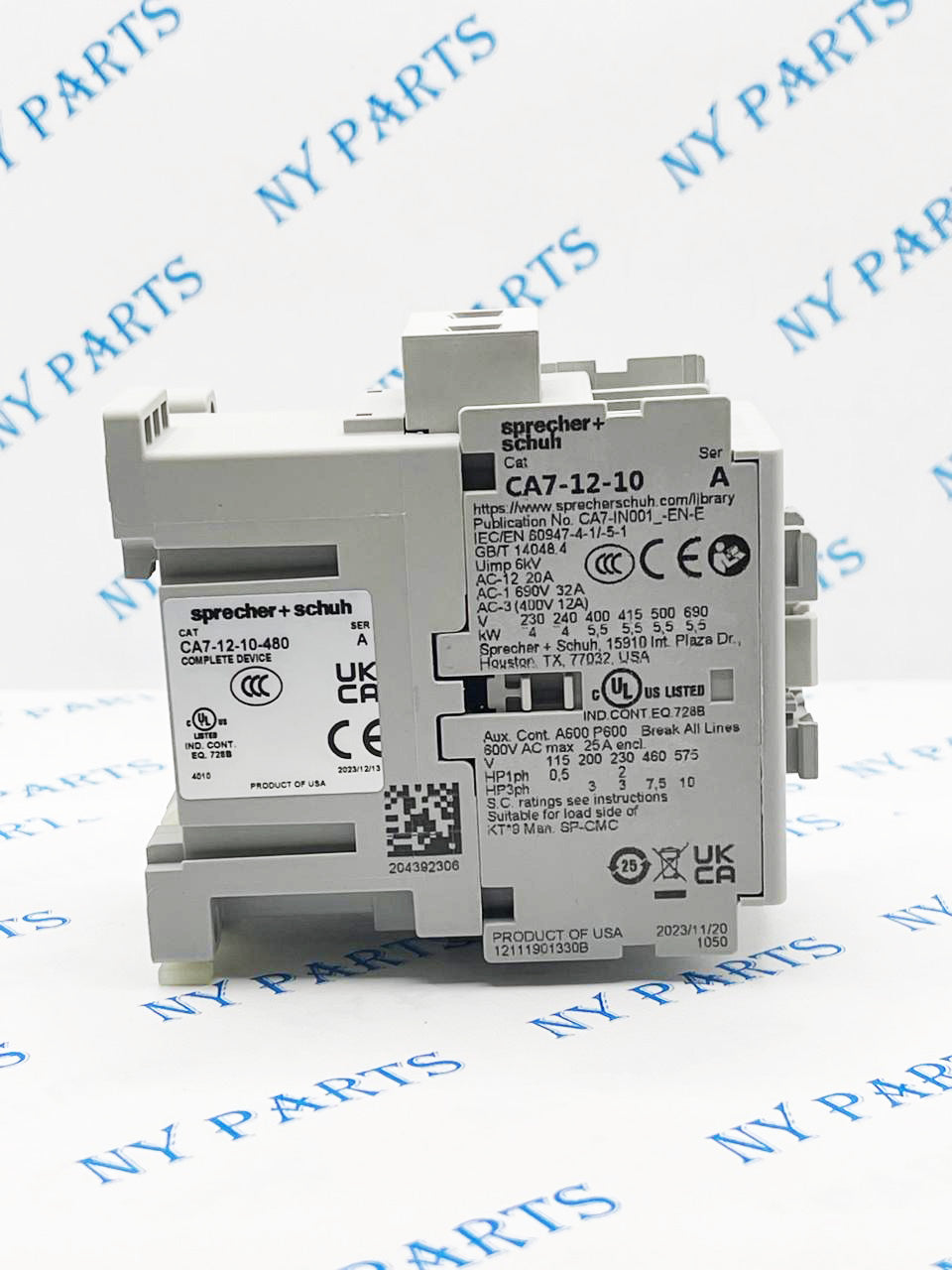 Sprecher + Schuh Contactor CA7-12-10-480
