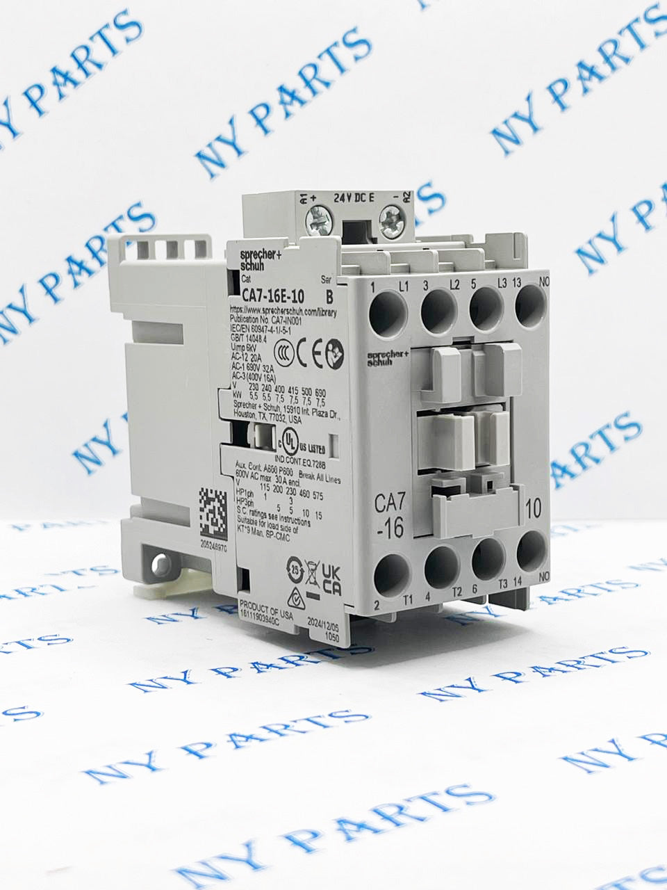 Sprecher + Schuh Contactor CA7-16E-10-24E