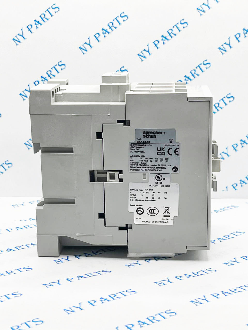 Sprecher + Schuh Contactor CA7-60-00-120