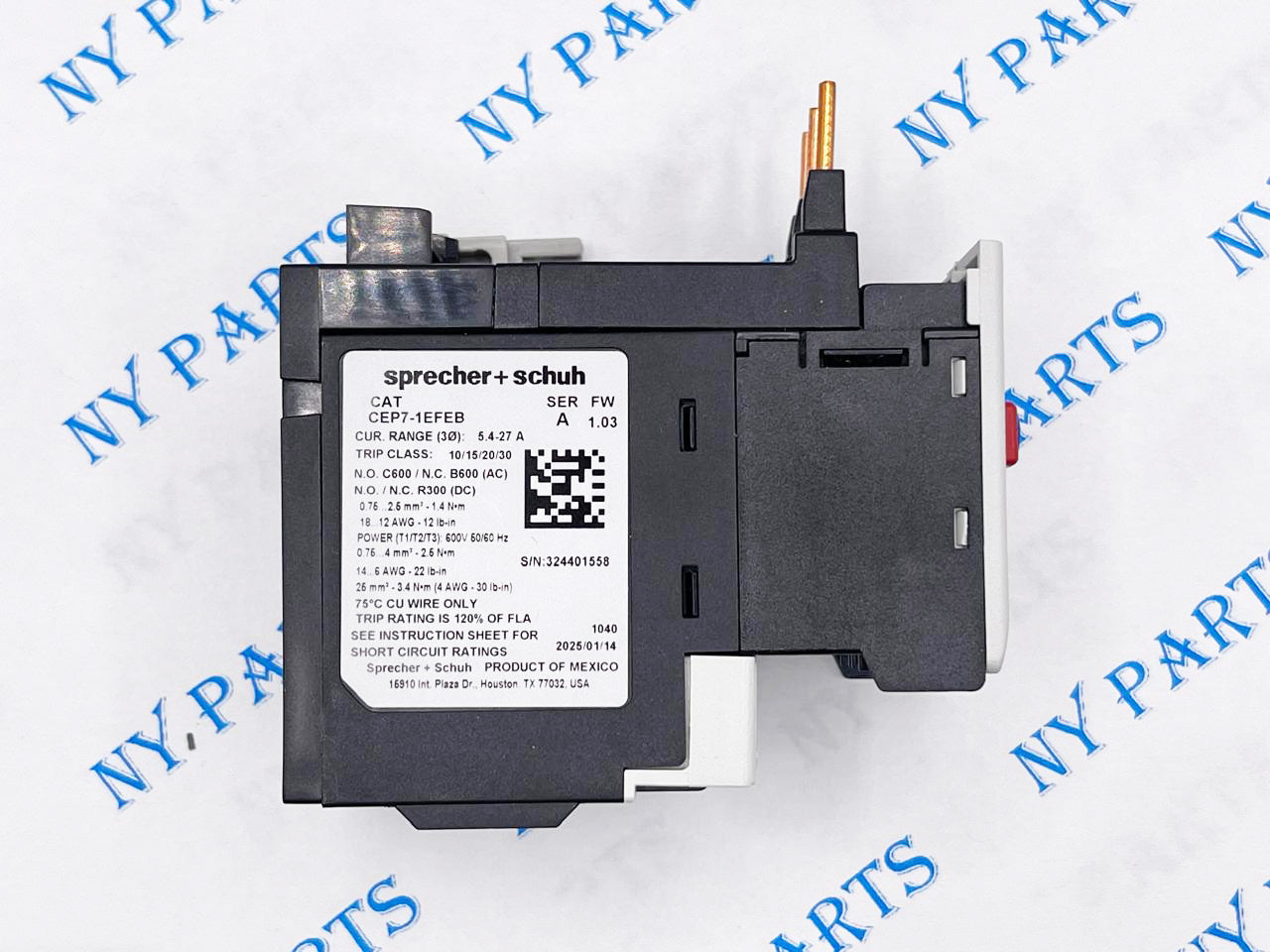 Sprecher + Schuh Overload Relay CEP7-1EFEB