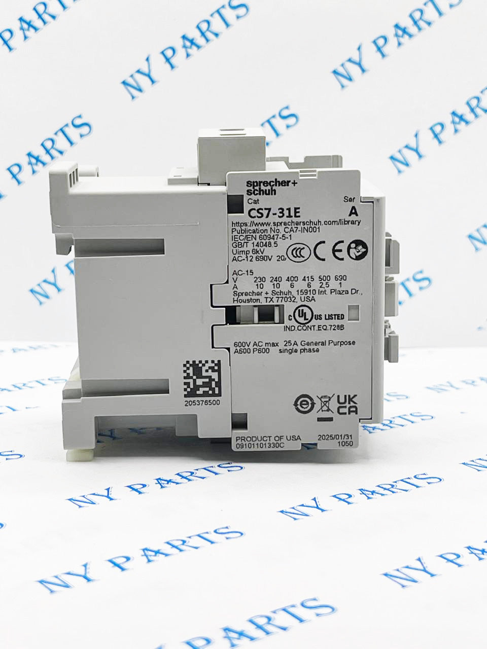 Sprecher + Schuh Control Relay CS7-31E-480