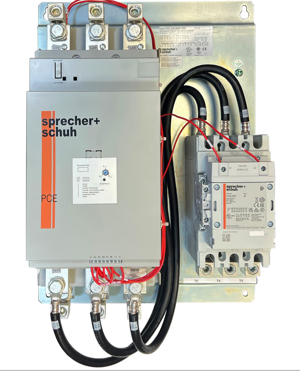 Sprecher + Schuh Soft-Starter PCEC-074-600V-120V