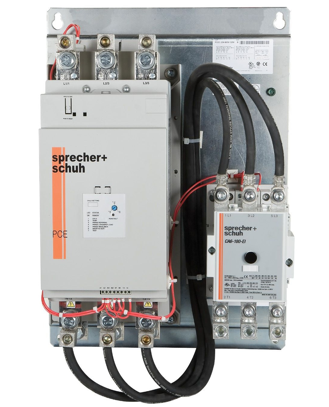 Sprecher + Schuh Soft-Starter PCEC-234-600V-120V